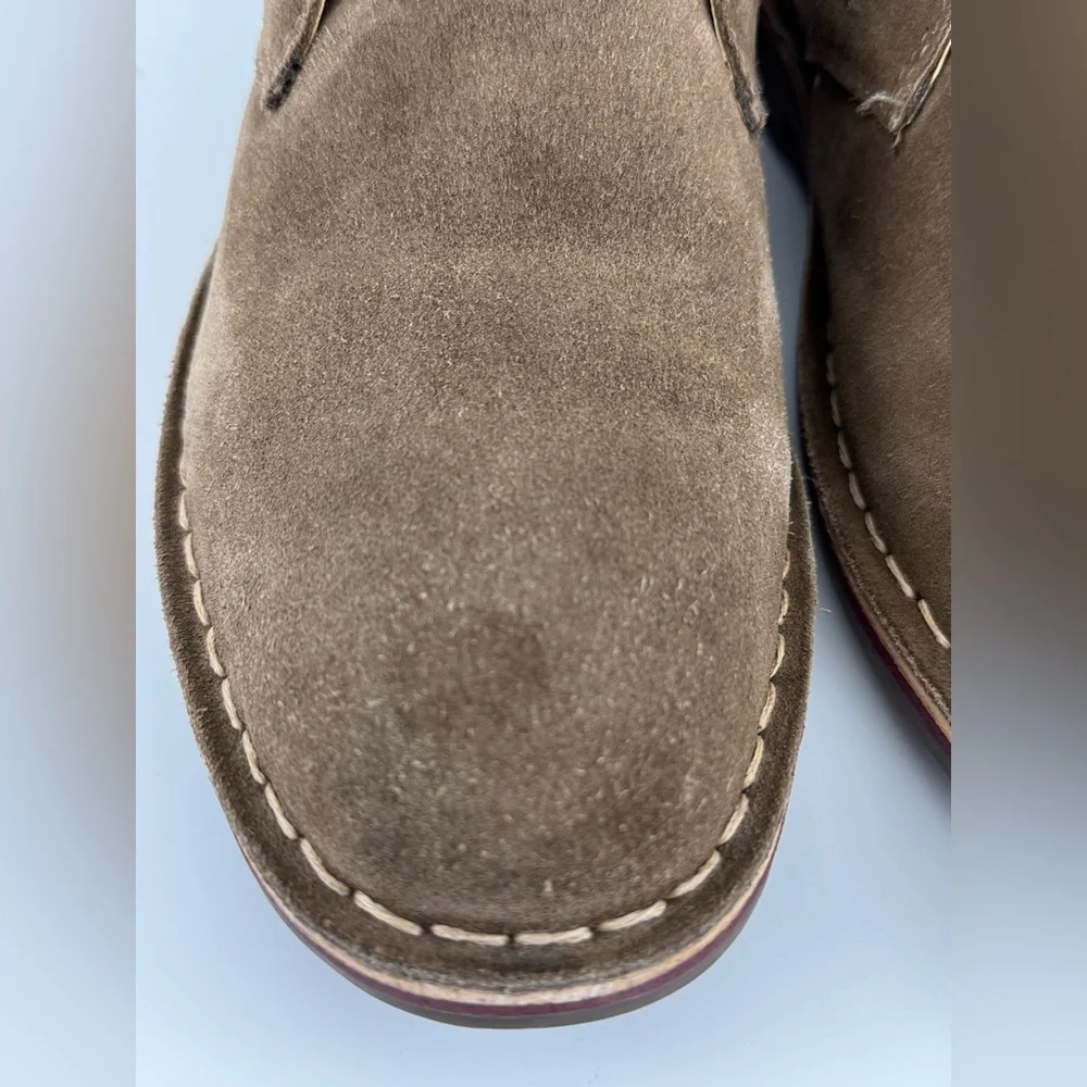 Kenneth Cole Reaction Men's Desert Sun Suede Chukka Boots, Taupe Size 10